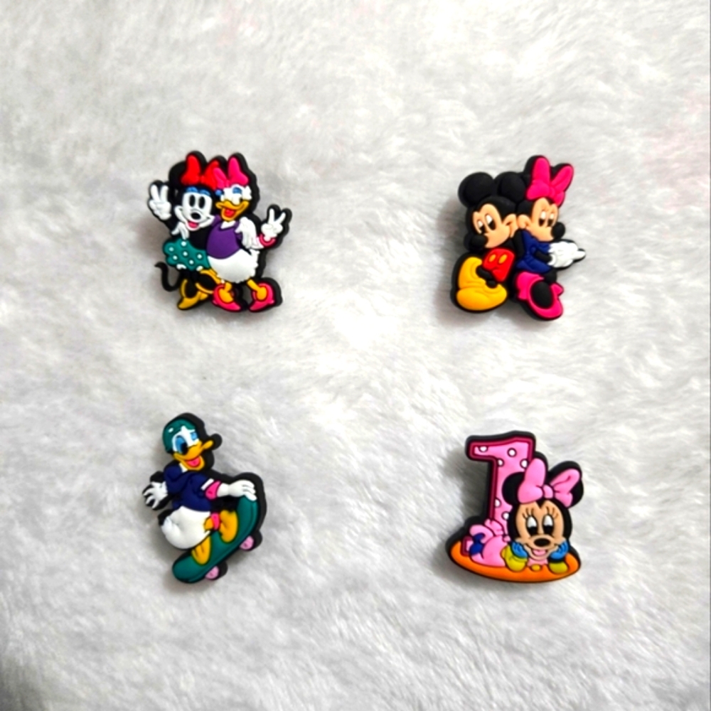 Disney Character Shoe Charms Set